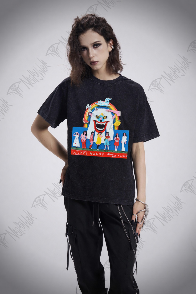 The Girls will Wake Up When They are Hungry Washed T-shirt