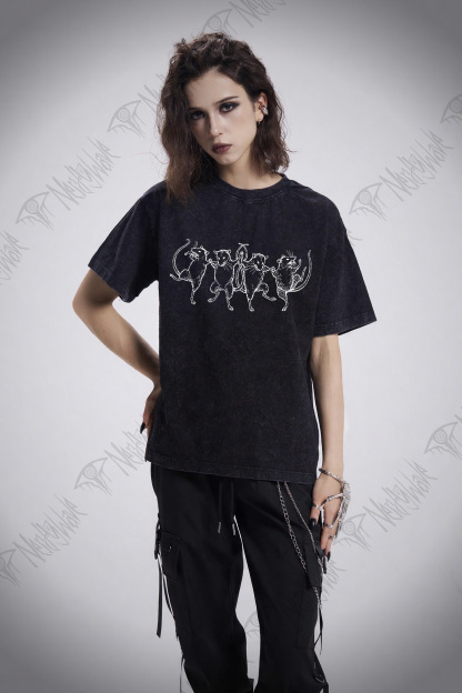 Dancing Rats Washed T-shirt