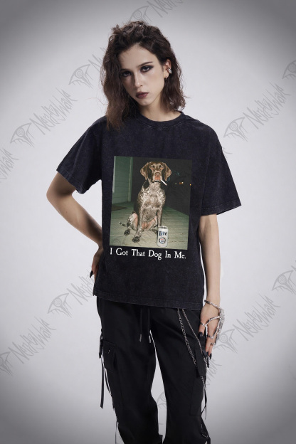 I Got That Dog in Me Washed T-shirt