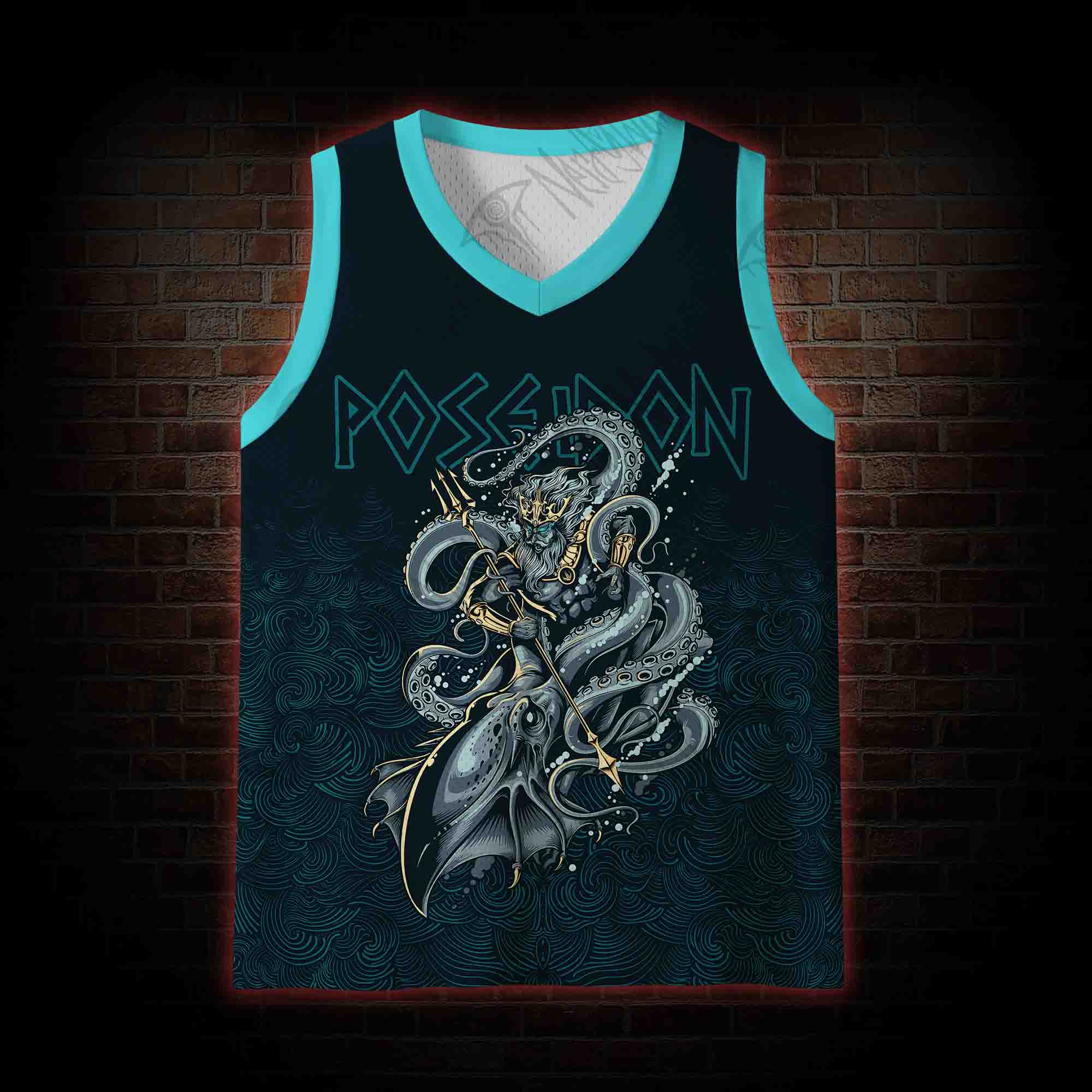 King of the Sea Mesh Jersey Tank Top