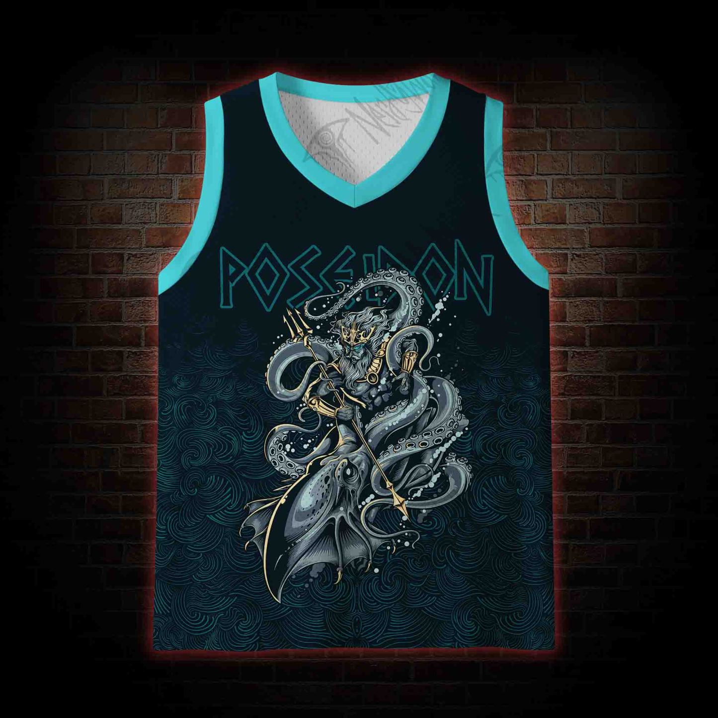 King of the Sea Mesh Jersey Tank Top
