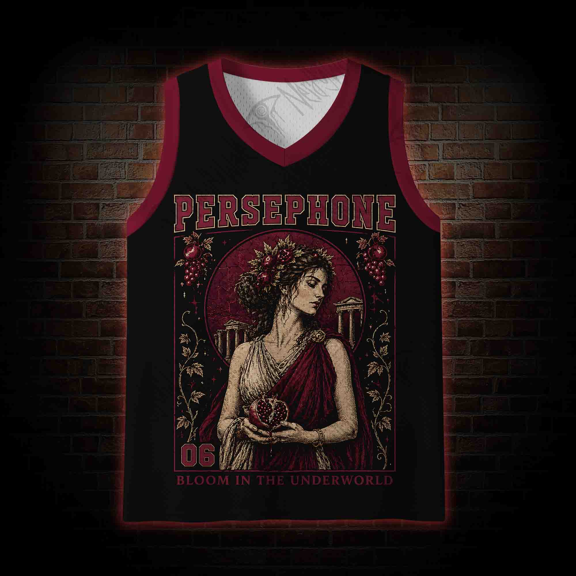Bloom in the Underworld Mesh Jersey Tank Top