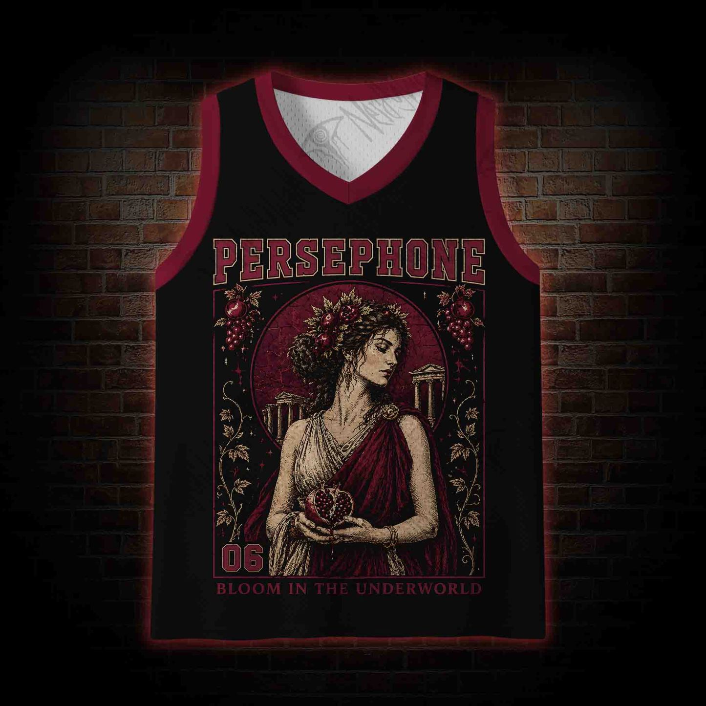 Bloom in the Underworld Mesh Jersey Tank Top