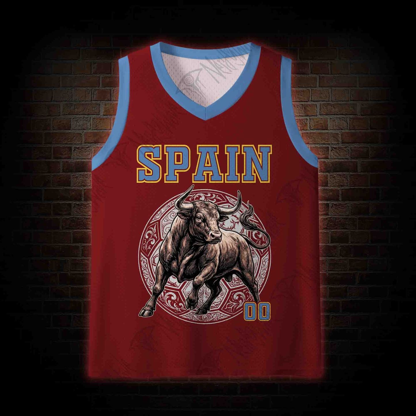 Personalized Bald Eagle Football Mesh Jersey Tank Top