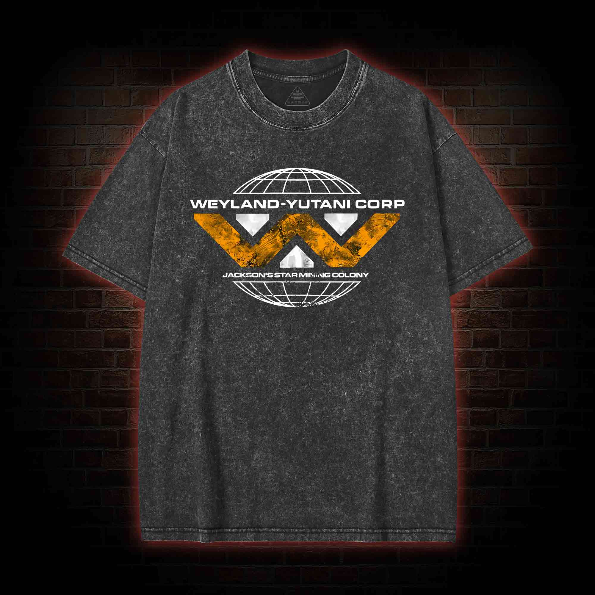 Romulus Weyland Yutani Corp Washed T-shirt