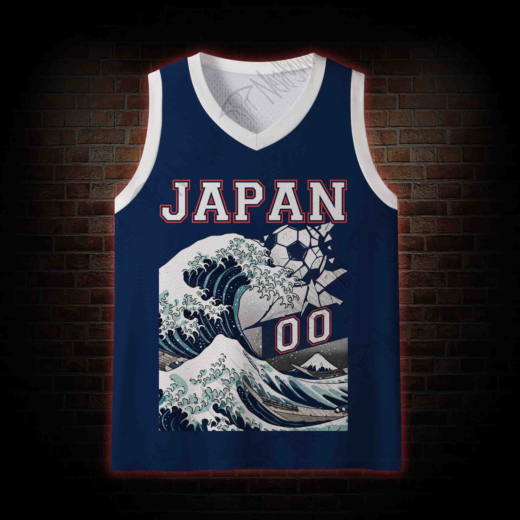 Personalized Bald Eagle Football Mesh Jersey Tank Top