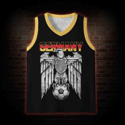 [Copy]Personalized Bald Eagle Football Mesh Jersey Tank Top