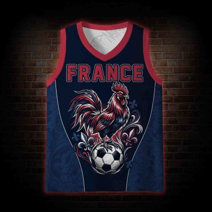 Personalized Bald Eagle Football Mesh Jersey Tank Top