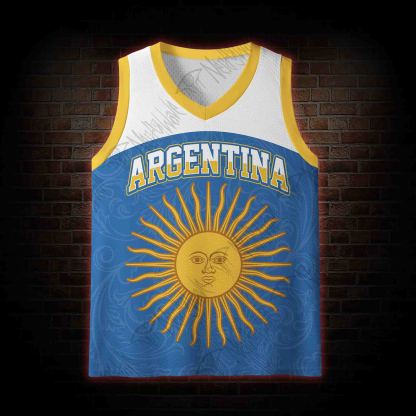 Personalized Bald Eagle Football Mesh Jersey Tank Top
