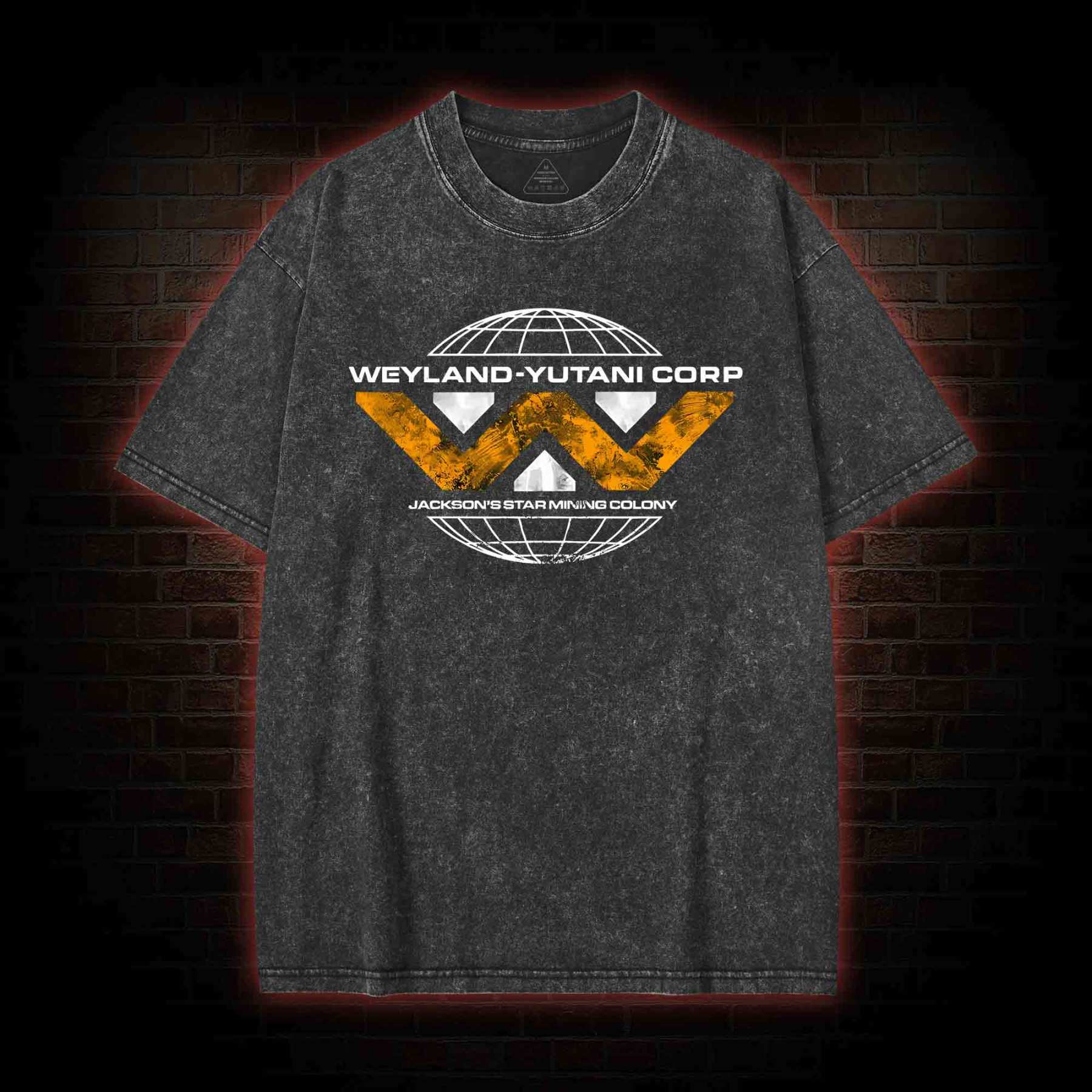 Romulus Weyland Yutani Corp Washed T-shirt