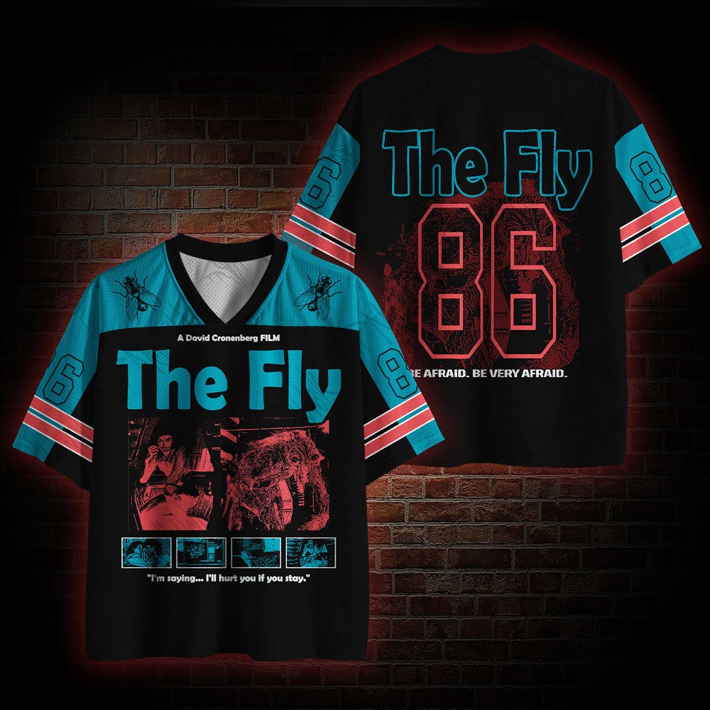 Be Afraid Be Very Afraid Mesh Jersey