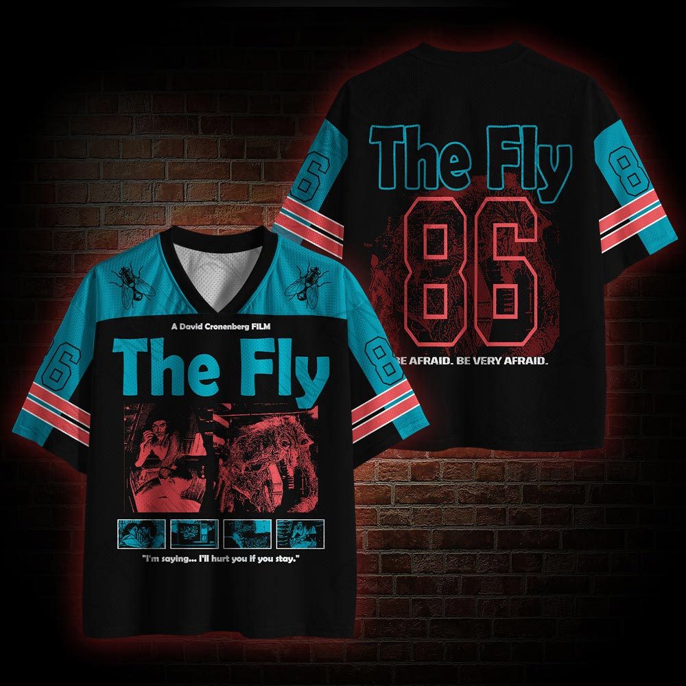 Be Afraid Be Very Afraid Mesh Jersey