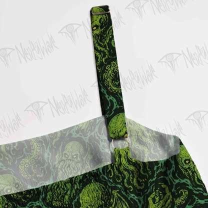 Cthulhu Mythos Wide Straps Maxi Dress