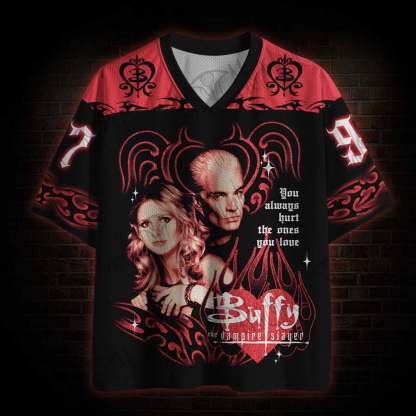 You always hurt the ones you love Mesh Jersey
