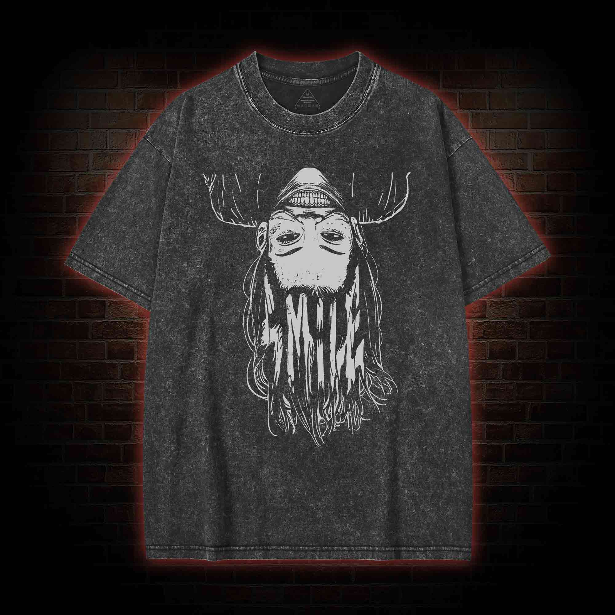 Smile Washed T-shirt