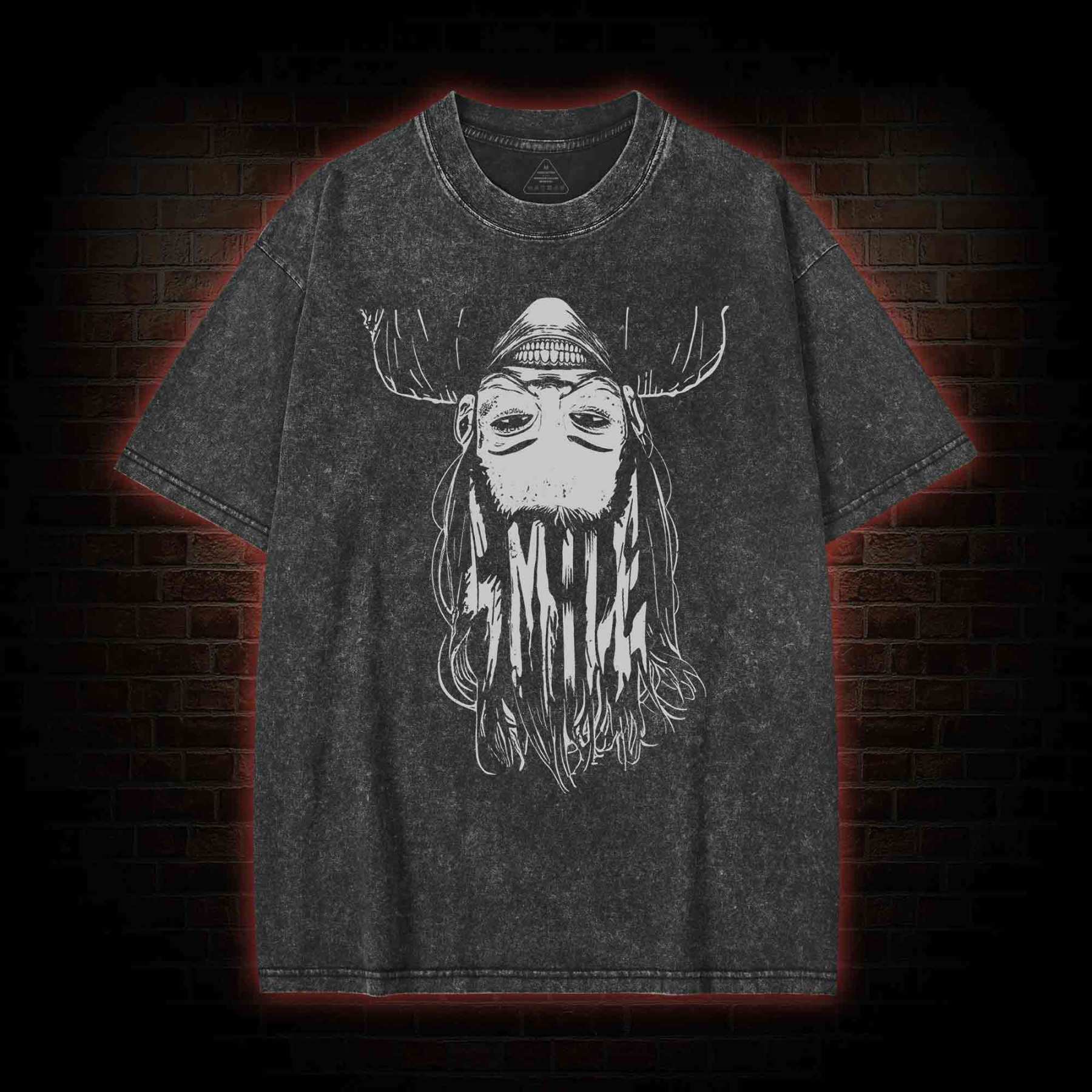 Smile Washed T-shirt