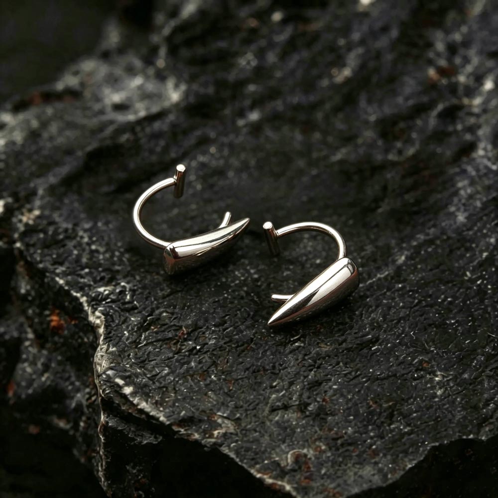 Demonic Fang Nose Piercing