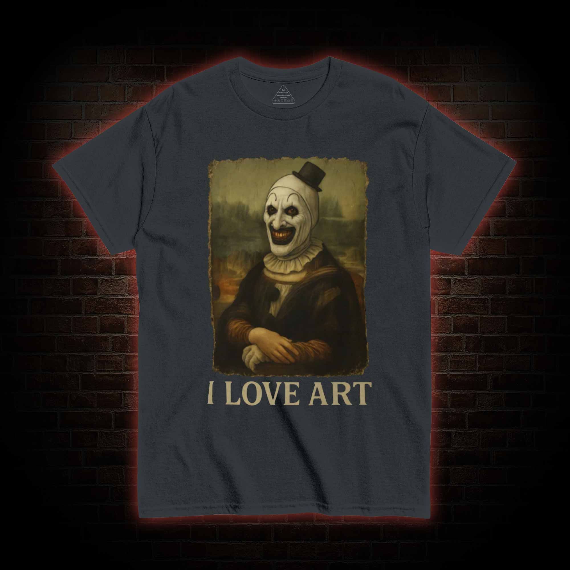 I Love Art T-shirt
