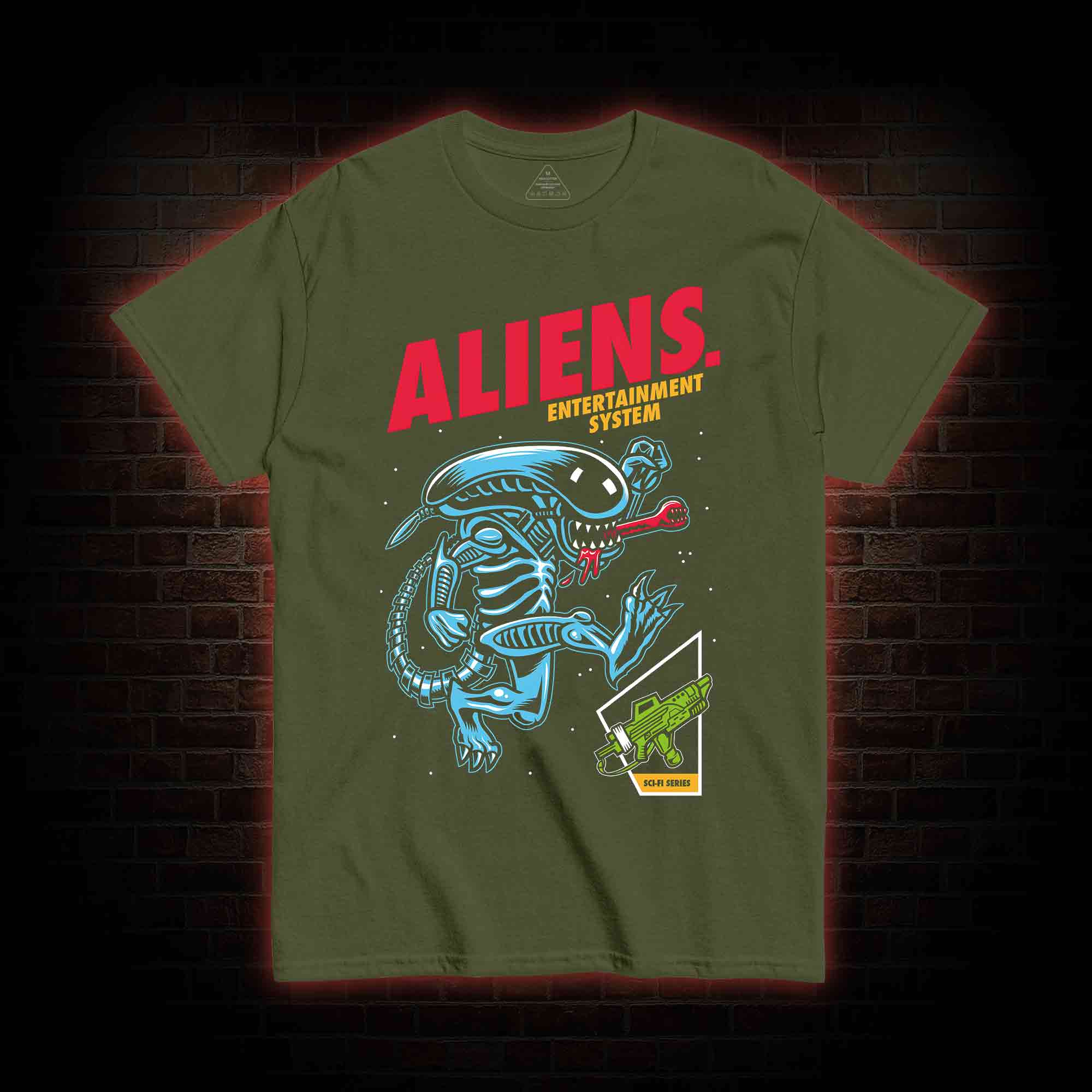 Aliens Entertainment System T-shirt