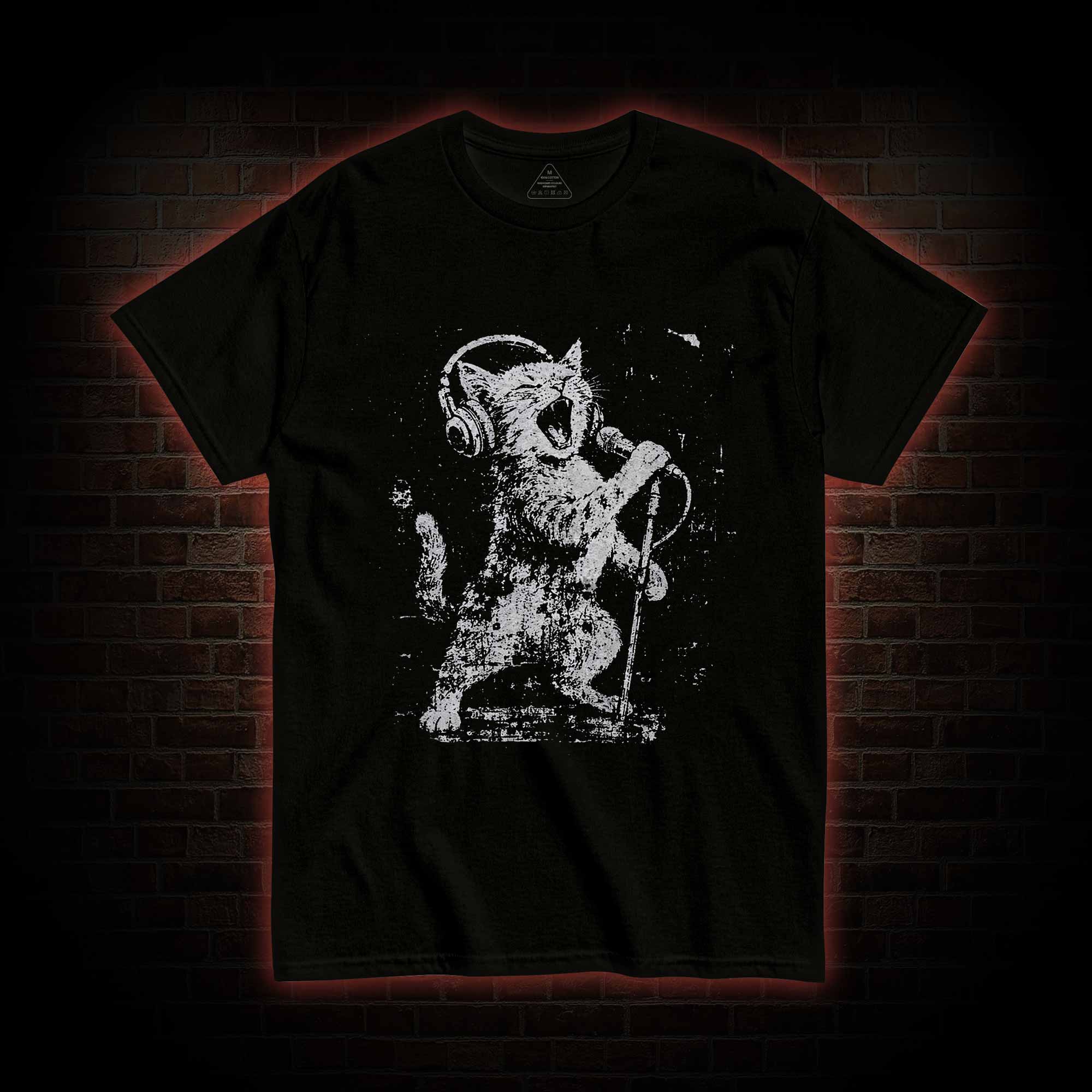 Rockstar Cat T-shirt