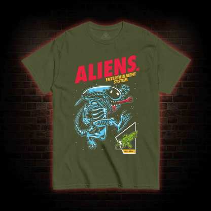 Aliens Entertainment System T-shirt