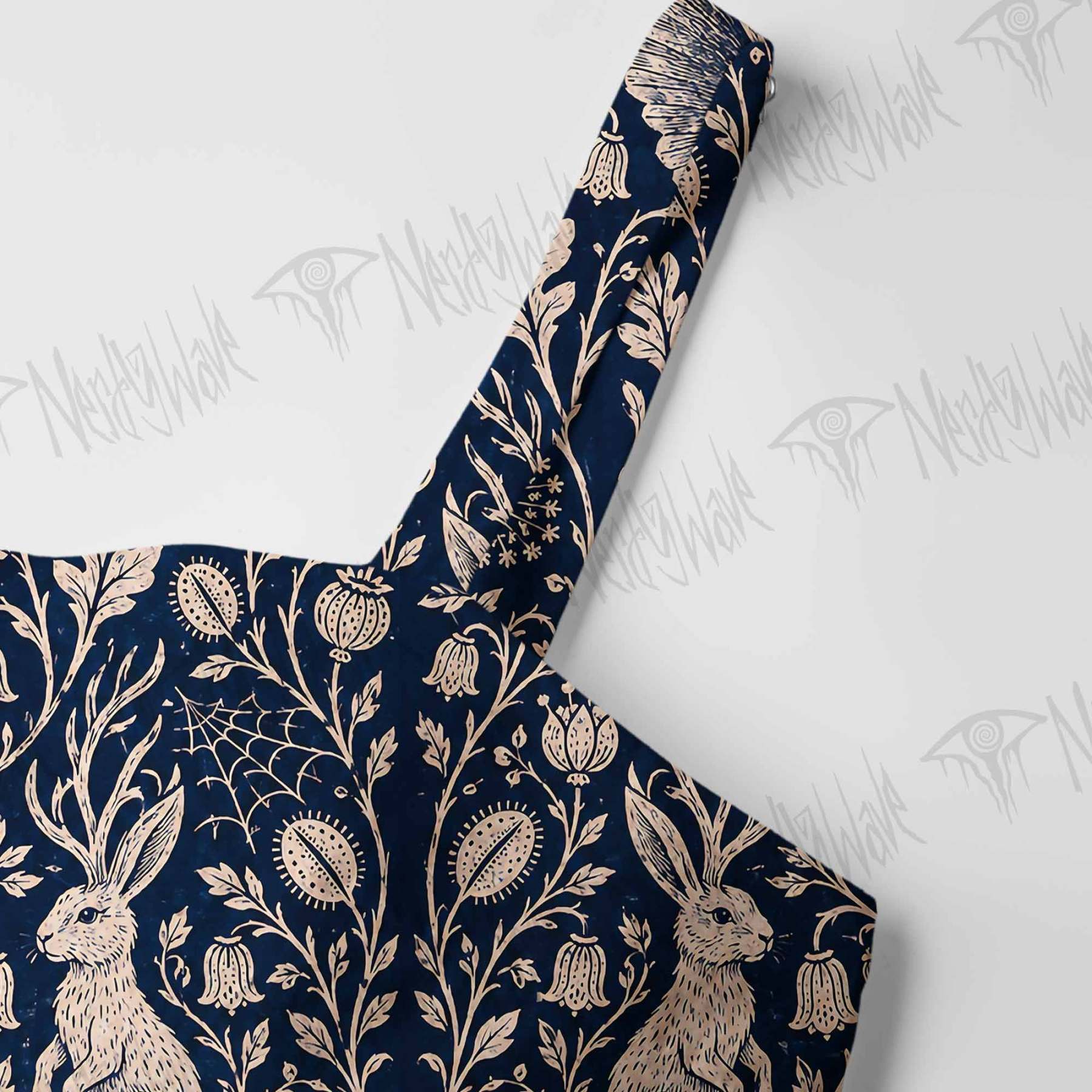 Cryptids Cotton Wide Straps Maxi Dress
