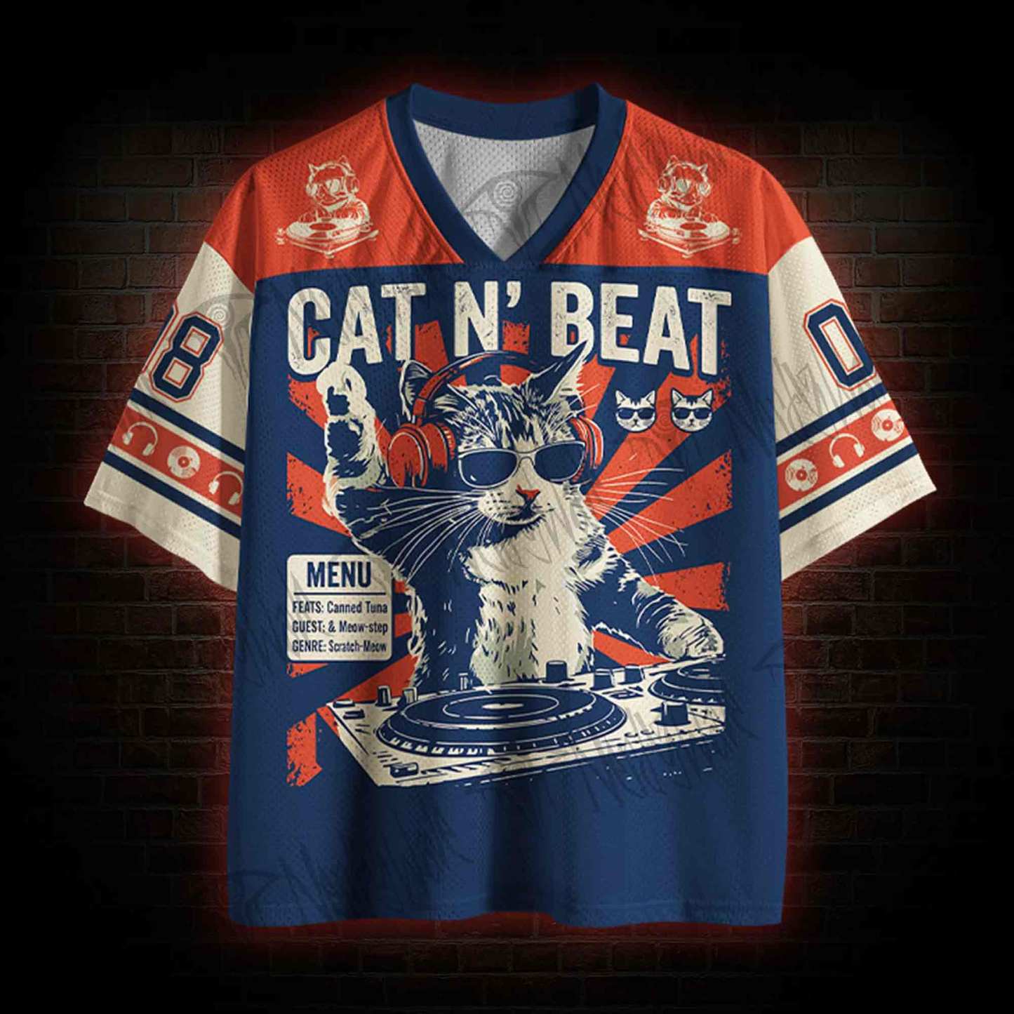 Cat N' Beat Mesh Jersey