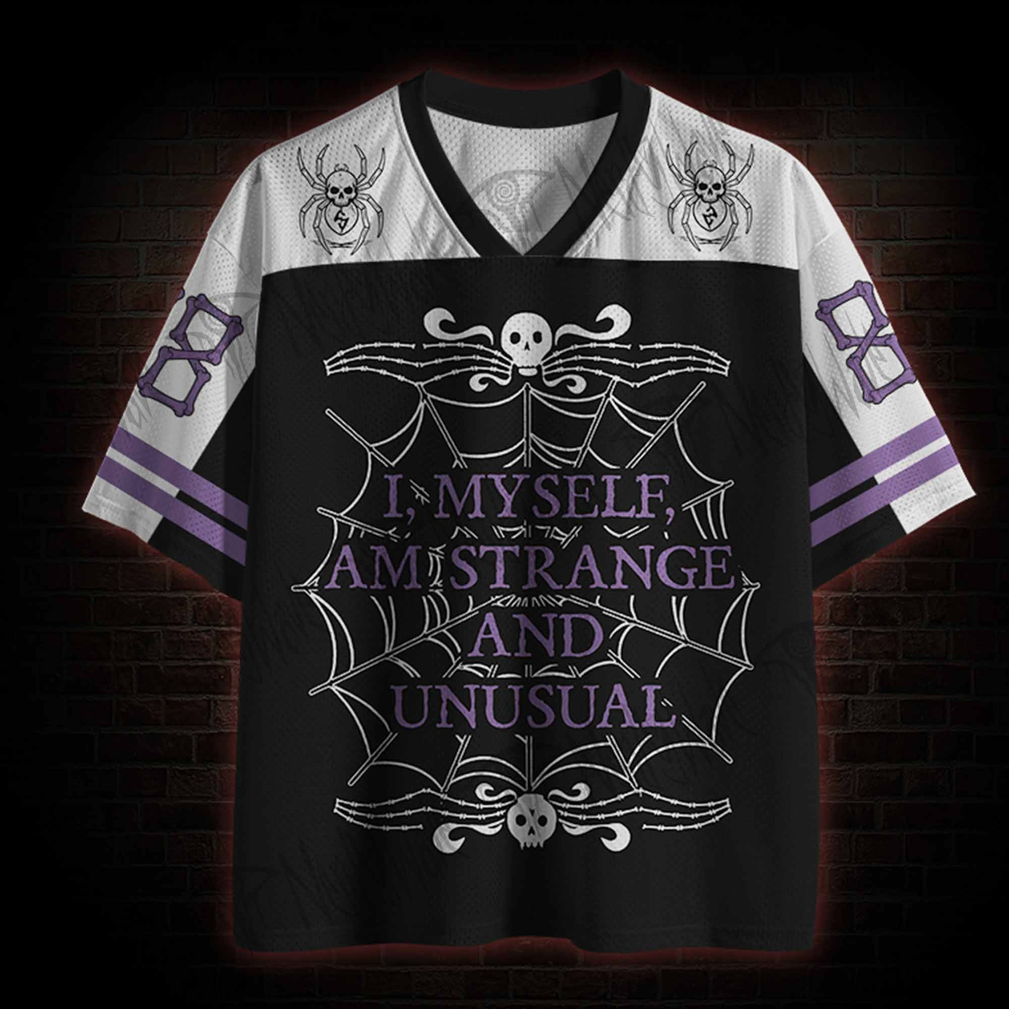 I,Myself,am Strange and Unusual Mesh Jersey