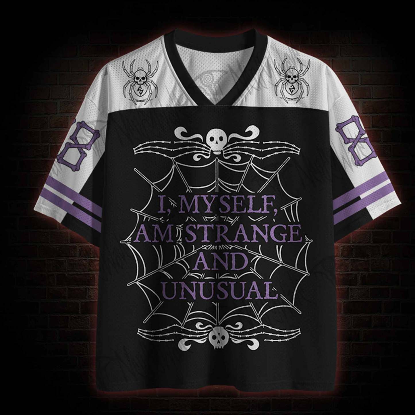 I,Myself,am Strange and Unusual Mesh Jersey