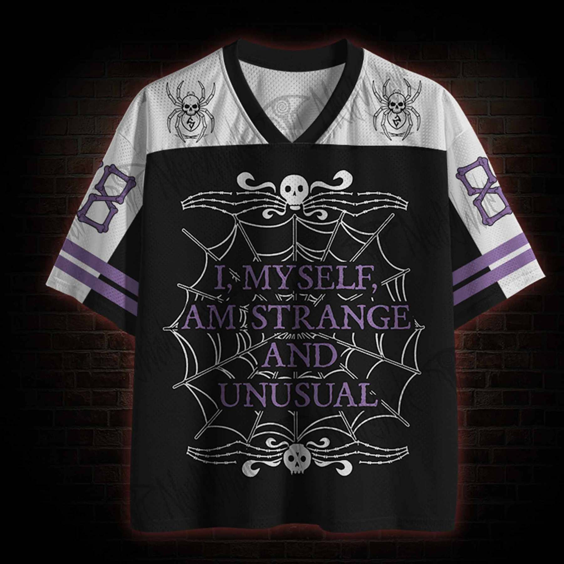 I,Myself,am Strange and Unusual Mesh Jersey