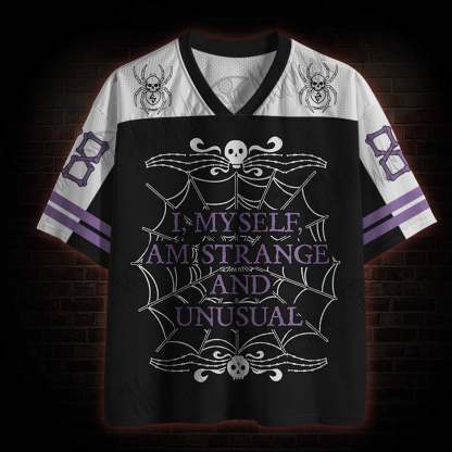 I,Myself,am Strange and Unusual Mesh Jersey
