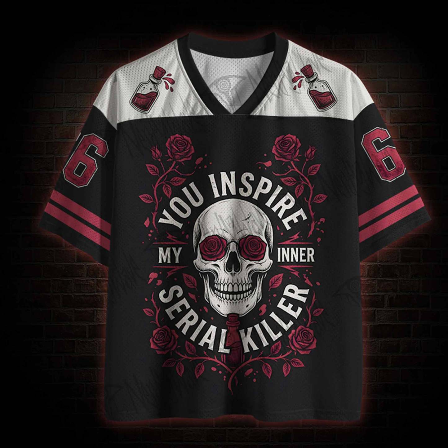 You Inspire My Inner Serial Killer Mesh Jersey