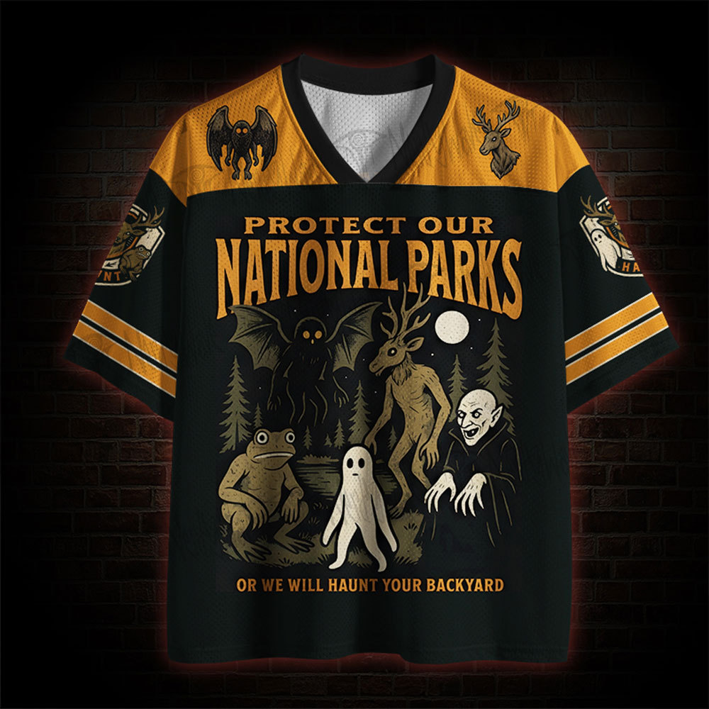 Protect Our National Parks Cryptid Mesh Jersey