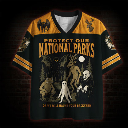 Protect Our National Parks Cryptid Mesh Jersey