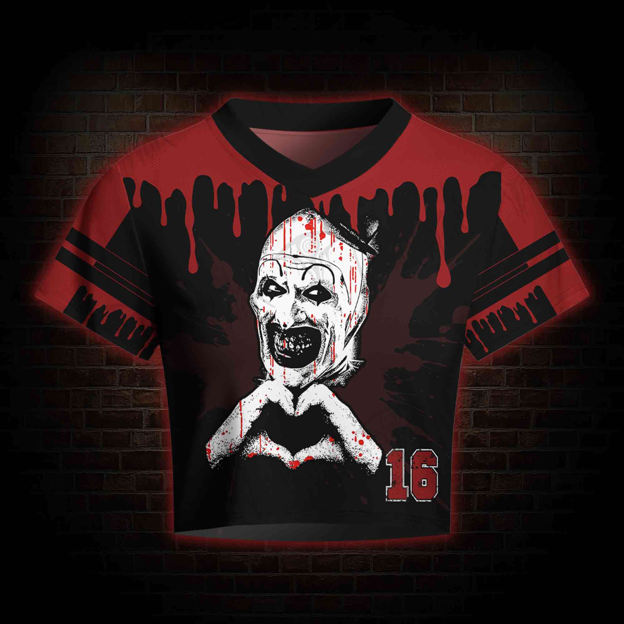 Art is Not a Joke Women's Cropped Mesh Jersey