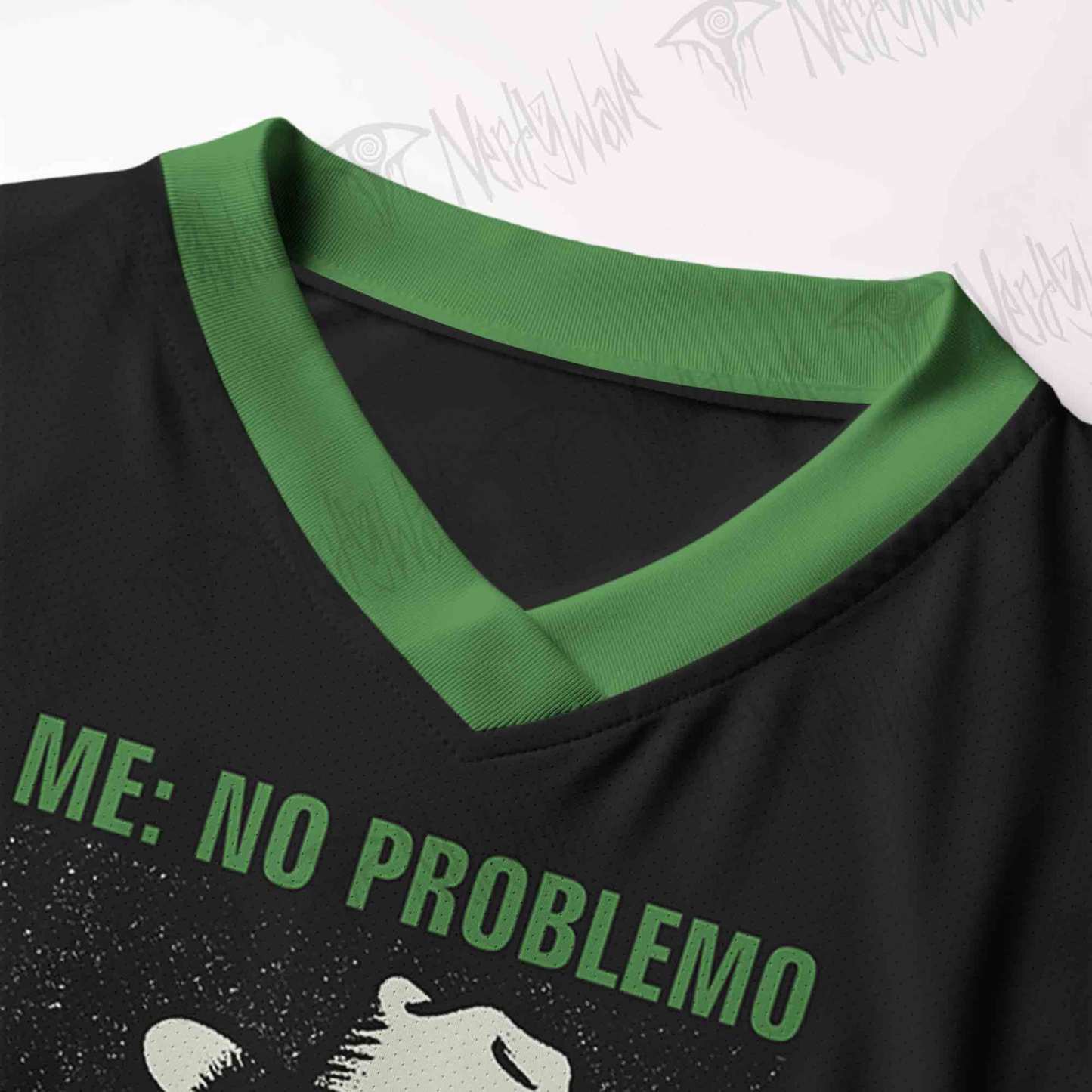 No Problemo Frog Women's Cropped Mesh Jersey