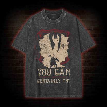 You Can Certainly Try Washed T-shirt