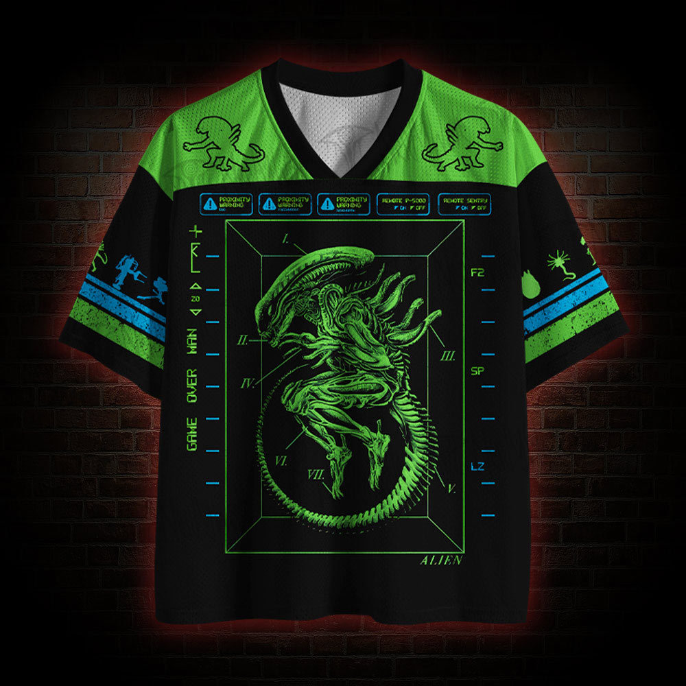 Neon Alien Mesh Jersey