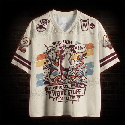 Weird Stuff Things Mesh Jersey