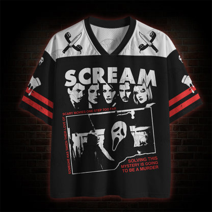 Scary Movies One Step Too Far Mesh Jersey