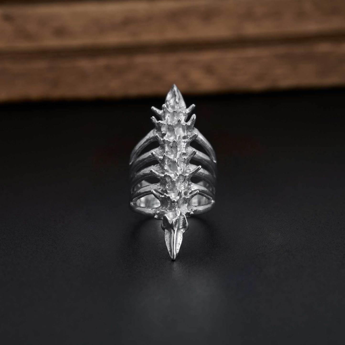 Gothic Skeleton Ring