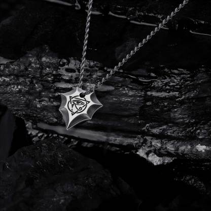 Spiked Shield Necklace