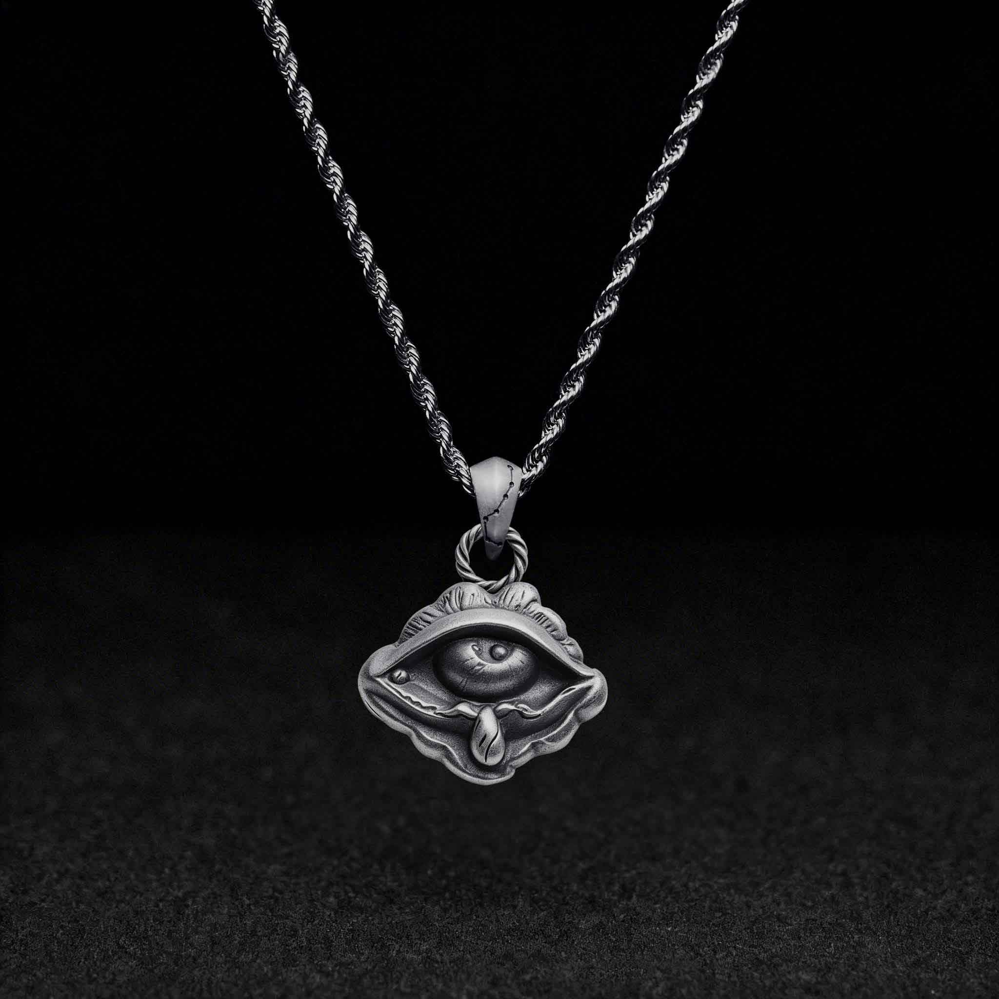 Vintage Seeing Eye Necklace
