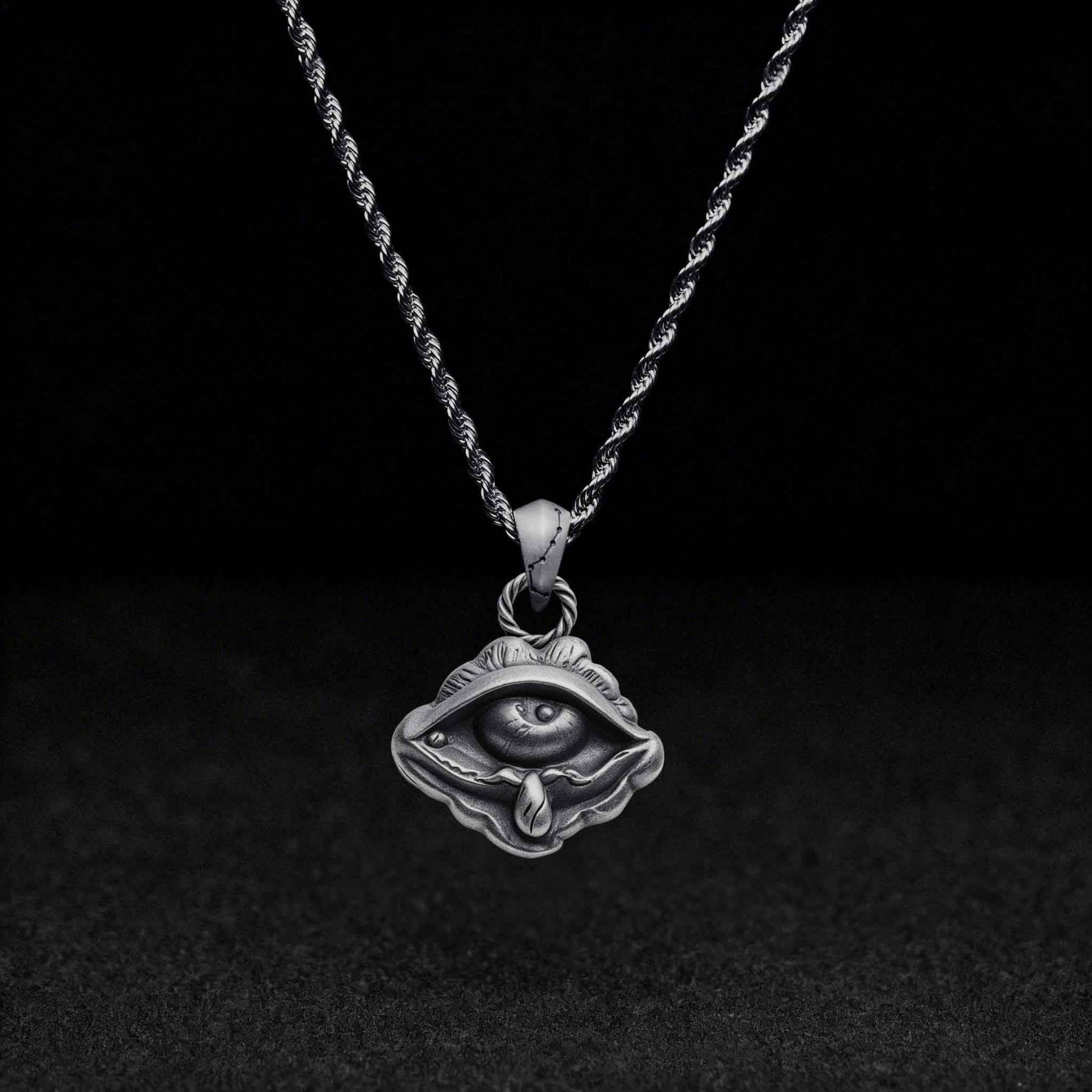 Vintage Seeing Eye Necklace