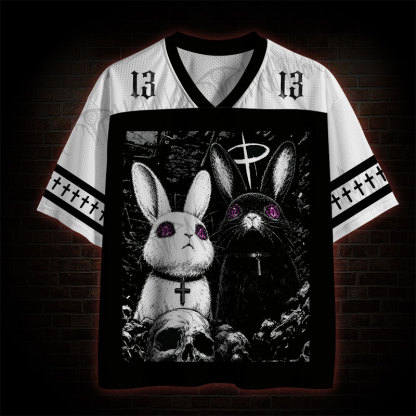 Black Omen Bunnies Mesh Jersey