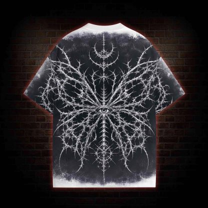 Grunge Thorn Serpent Eco Graphic T-shirt