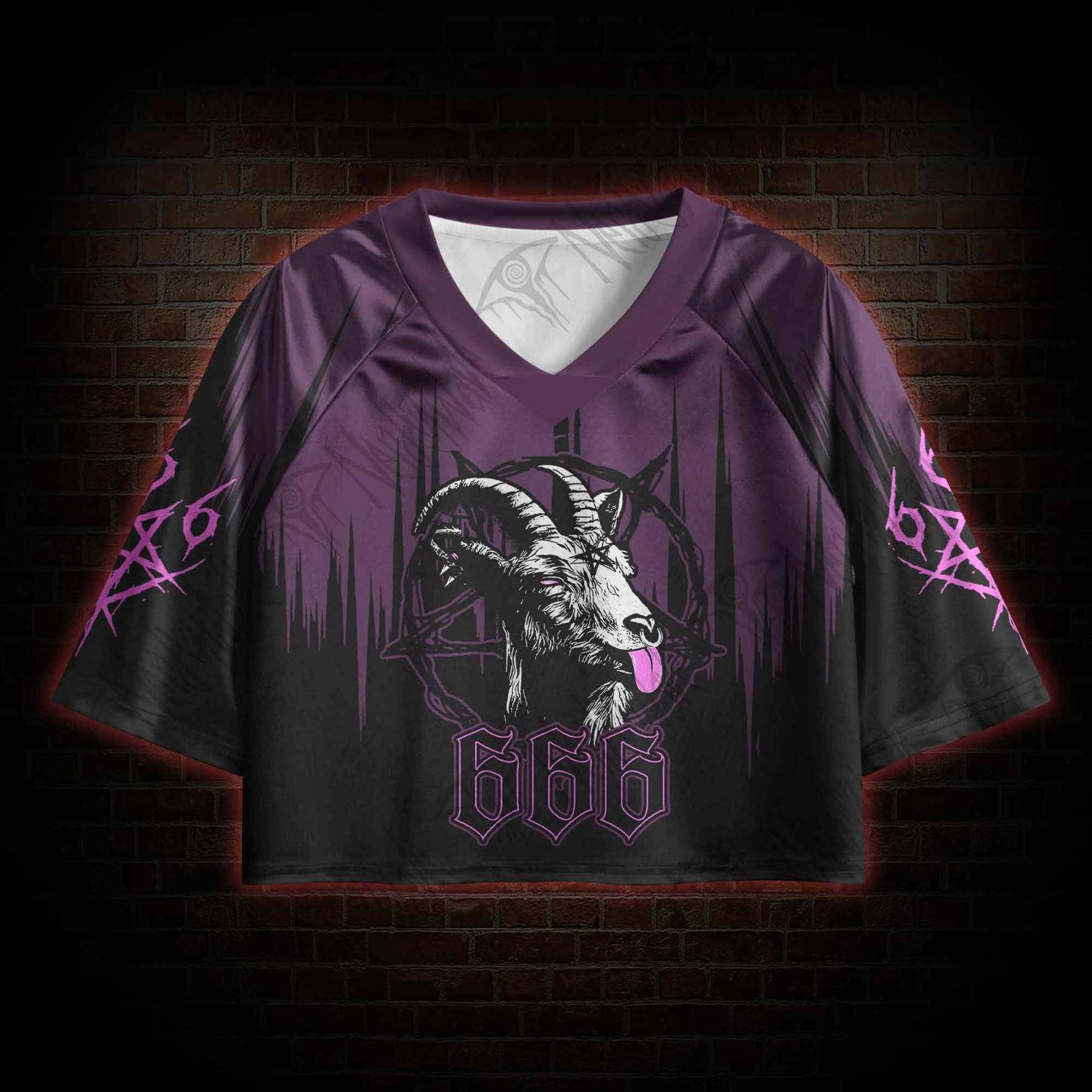 Goat Babe Sports Crop Jersey