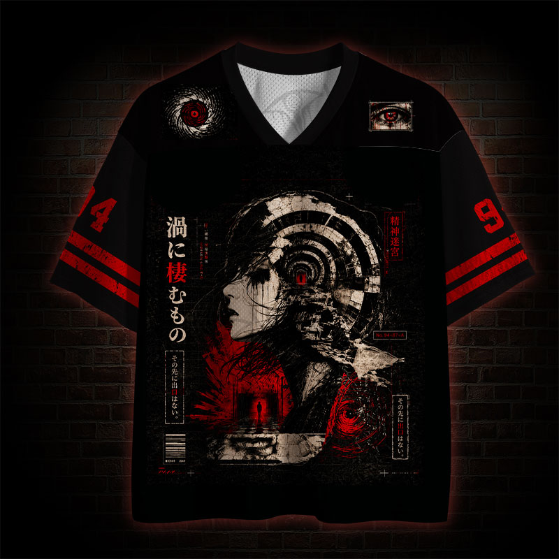 Spiral Nightmare Mesh Jersey