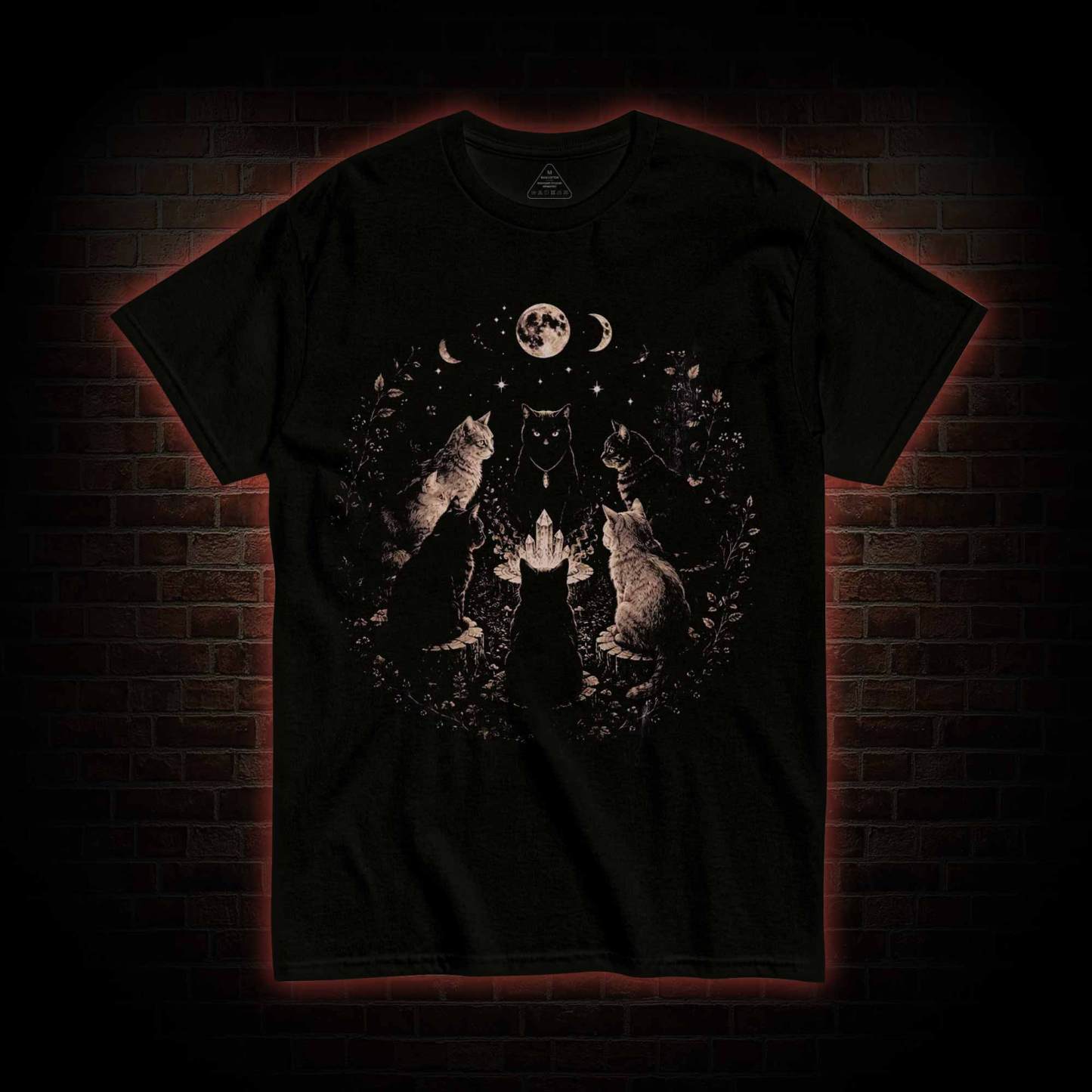 Cat Coven Meeting T-shirt