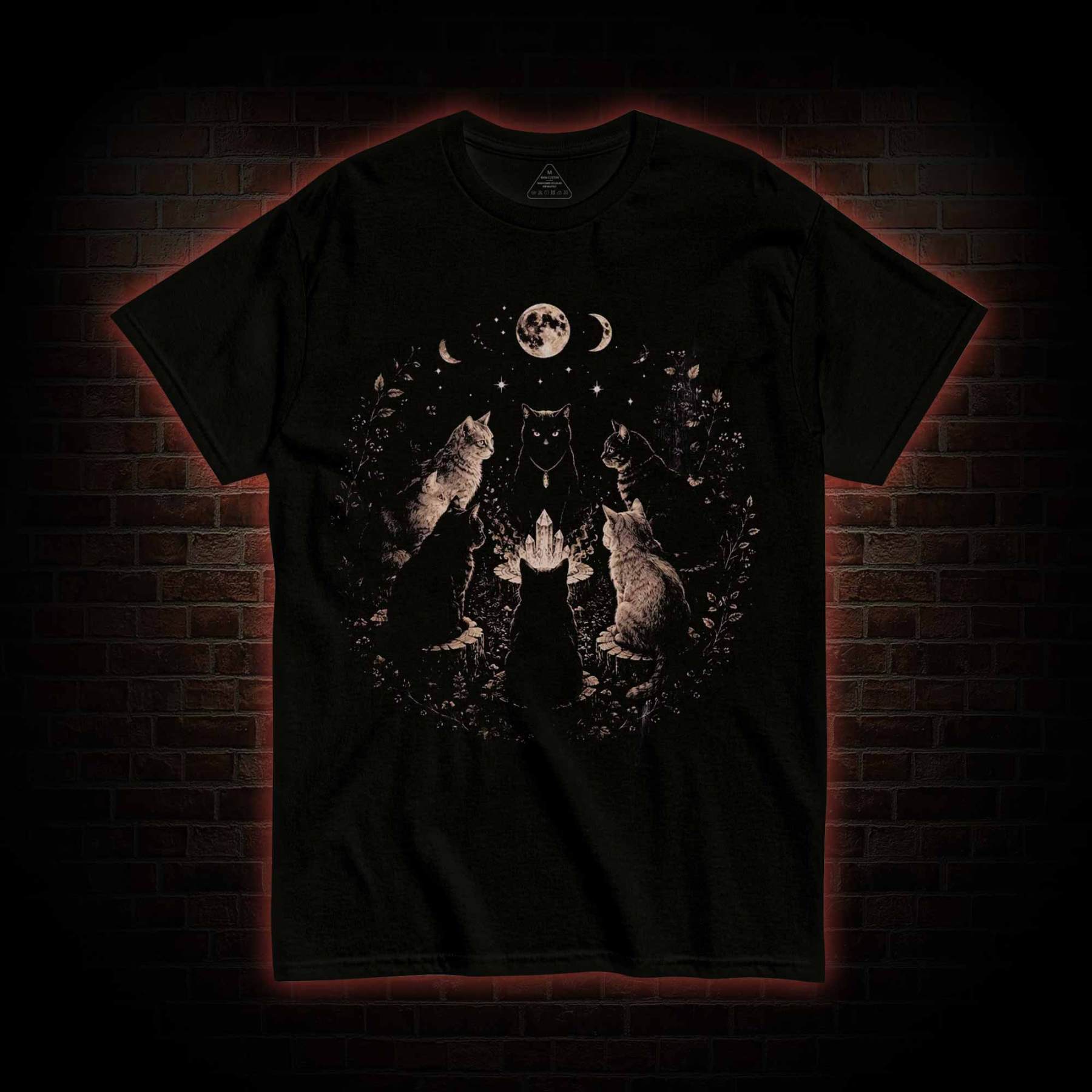 Cat Coven Meeting T-shirt